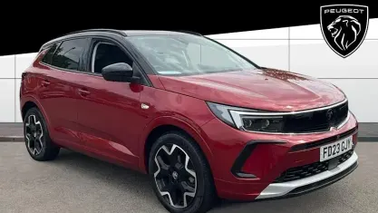 Used Vauxhall Grandland X Ultimate 131 HP (96 kW) 2023 Red SUV