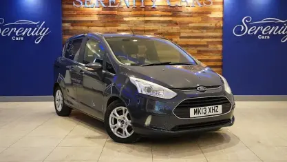 Used Ford B-MAX Zetec 75 HP (55 kW) 2013 Silver MPV