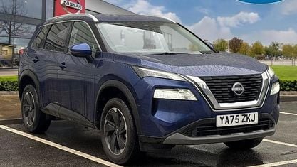 New Nissan X-Trail N-Connecta 163 HP (119 kW) 2025 Blue SUV