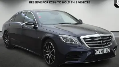Used Mercedes S350 Executive 286 HP (210 kW) 2020 Blue Sedan