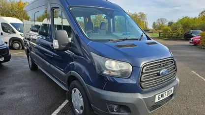 Used Ford Transit 125 HP (91 kW) 2017 Blue MPV
