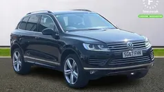 Black Used 2017 VW Touareg R-line Plus SUV | £22,599 (Fair price)