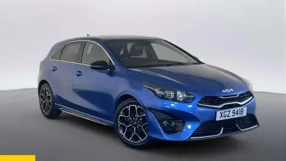Używany Kia Ceed GT-Line 160 KM (117 kW) 2022 Niebieski Hatchback