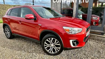Used Mitsubishi ASX 117 HP (86 kW) 2016 Red SUV