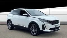 White Used 2021 Peugeot 3008 Allure Premium SUV | £15,309 (Fair price)