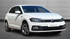 Pure white Used 2021 VW Polo R-line Hatchback | £15,661 (Fair price)