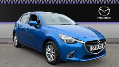 Used Mazda 2 75 HP (55 kW) 2019 Blue Hatchback