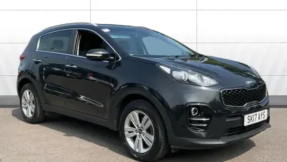 Used Kia Sportage 116 HP (85 kW) 2017 Black SUV