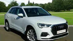 Glacier white metallic Used 2021 Audi Q3 Sport SUV | £23,490 (Fair price)