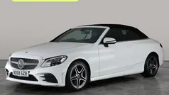 White Used 2019 Mercedes C200 AMG line Cabriolet | £14,999 (Super price)