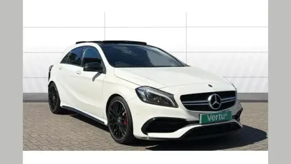 Used Mercedes A45 AMG Premium 381 HP (280 kW) 2018 White Hatchback