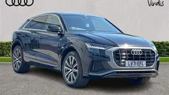 Black Used 2021 Audi Q8 S-Line SUV | £42,700 (Fair price)