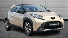 Ginger beige with black Used 2023 Toyota Aygo Hatchback | £13,995 (Fair price)