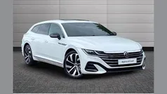 Pure white Used 2021 VW Arteon R-line Estate | £20,549 (Fair price)