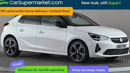 Used Vauxhall Corsa Ultimate 101 HP (74 kW) 2023 White Hatchback