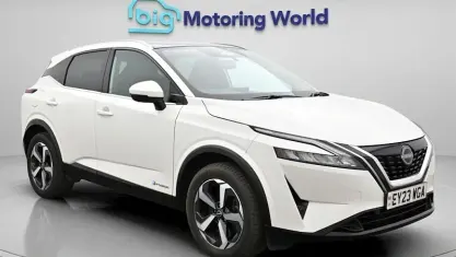 Używany Nissan Qashqai N-Connecta 190 KM (139 kW) 2023 Biały SUV