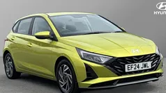 Yellow Used 2024 Hyundai i20 Advanced Hatchback | £16,385 (Fair price)