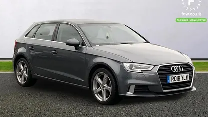 Used Audi A3 Sportback Sport 190 HP (139 kW) 2018 Grey Hatchback