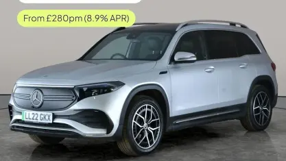 Used Mercedes EQB350 AMG line 214 kW (292 HP) 2022 Silver SUV