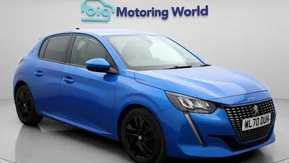 Used Peugeot 208 Allure 102 HP (75 kW) 2021 Blue Hatchback