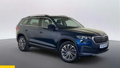 Used Skoda Kodiaq SE L Executive 150 HP (110 kW) 2022 Blue SUV