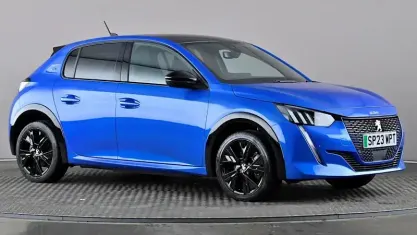 Usado Peugeot e-208 GTi 100 kW (136 CV) 2023 Azul Utilitario