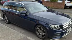 Blue Used 2018 Mercedes E220 AMG Line Premium Estate | £18,799 (Fair price)