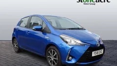 Blue Used 2018 Toyota Yaris Hybrid Hatchback | £11,795 (Fair price)