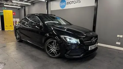 Black Used 2017 Mercedes CLA220 AMG line Sedan | £10,995 (Fair price)
