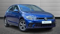 Blue Used 2023 VW Polo R-line Hatchback | £16,750 (Fair price)