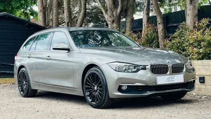 Usado BMW 320 Luxury Line 184 CV (135 kW) 2016 Plateado Familiar