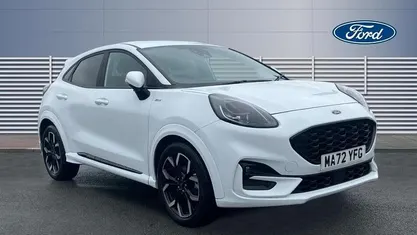 Used Ford Puma ST-Line X 125 HP (91 kW) 2022 White SUV
