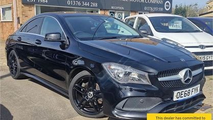 Used Mercedes CLA180 AMG line 122 HP (89 kW) 2019 Sedan