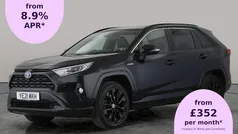 Black Used 2021 Toyota RAV4 Hybrid Edition SUV | £23,630 (Fair price)