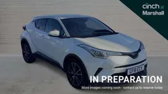 White Used 2018 Toyota C-HR SUV | £13,686 (Fair price)
