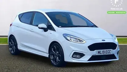 Used Ford Fiesta ST-Line 101 HP (74 kW) 2019 White Hatchback