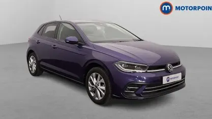 Used VW Polo Style 95 HP (69 kW) 2024 Mauve/purple Hatchback