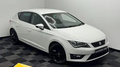 Used Seat Leon FR 150 HP (110 kW) 2014 White Hatchback