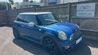 Used Mini Cooper 109 HP (80 kW) 2008 Blue Hatchback