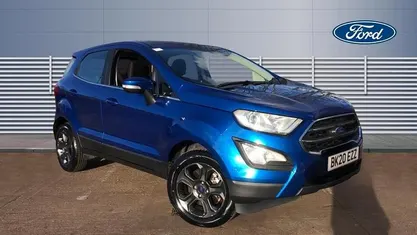 Used Ford Ecosport Zetec 125 HP (91 kW) 2019 Blue SUV