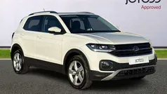 White Used 2023 VW T-Cross SEL SUV | £20,500 (Fair price)