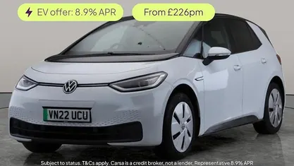 White Used 2022 VW ID.3 Pro Performance Hatchback | £15,469 (Fair price)