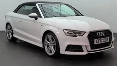 Used 2017 Audi A3 Cabriolet S-Line Cabriolet | £14,100 (Fair price)
