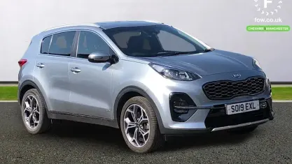 Used Kia Sportage GT-Line 136 HP (100 kW) 2019 Silver SUV
