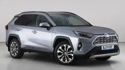Used Toyota RAV4 Hybrid 222 HP (163 kW) 2021 Silver SUV