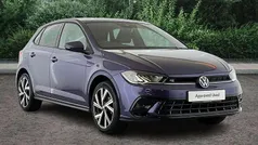 Vibrant violet Used 2022 VW Polo R-line Hatchback | £17,290 (Fair price)
