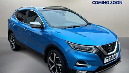 Blue Used 2018 Nissan Qashqai S SUV | £11,650 (Fair price)