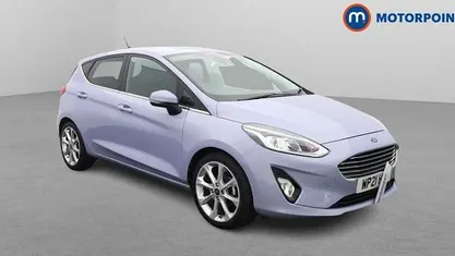 Used Ford Fiesta Titanium X 155 HP (114 kW) 2021 Blue Hatchback