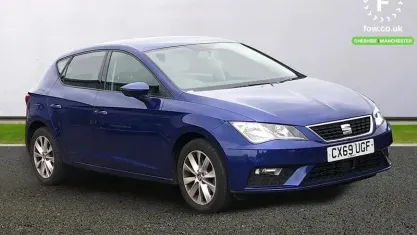Used Seat Leon SE 131 HP (96 kW) 2019 Blue Hatchback