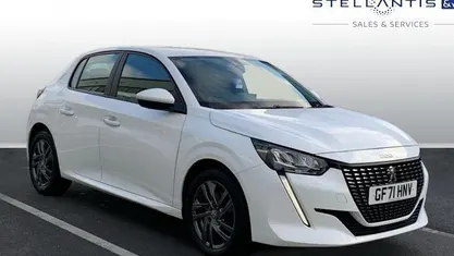 White Used 2021 Peugeot 208 Active Premium Hatchback | £12,104 (Fair price)